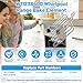 UPGRADED W11238400 W10544952 Range Broil Oven Heating Element Compatible with Whirlpool Jenn-Air Maytag KitchenAid Range Stove Ovens Parts,W11238400 Oven Bake Elements Replace PS12578760 Broil Parts