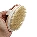Angel Kiss Dry Brushing Body Brush for Lymphatic Drainage - Natural Bristles Dry Brush to Remove Dry Skin and Improves Blood Circulation, Body Exfoliator Scrubber for Glowing Skin - Medium Firmness