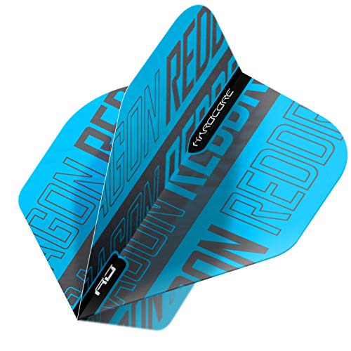 RED DRAGON Hardcore XT Blue And Black Dart Flights...