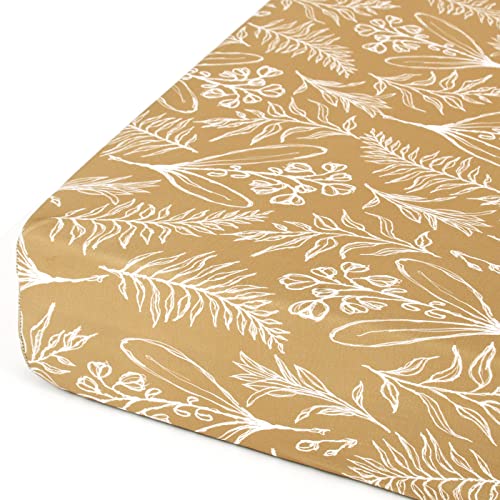 Grssder GX-BH-131 Stretchy Ultra Soft Jersey Knit Fitted Crib Sheets Set 2 Pack, Fits All Standard Crib Mattress Pads Safe And Snug, Stylish Woodland Deer Crib Sheet thumb #6