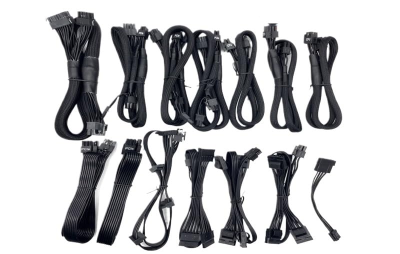Cable modular para HX1200 HX1000 HX850 HX750 3 SATA miniatura 2