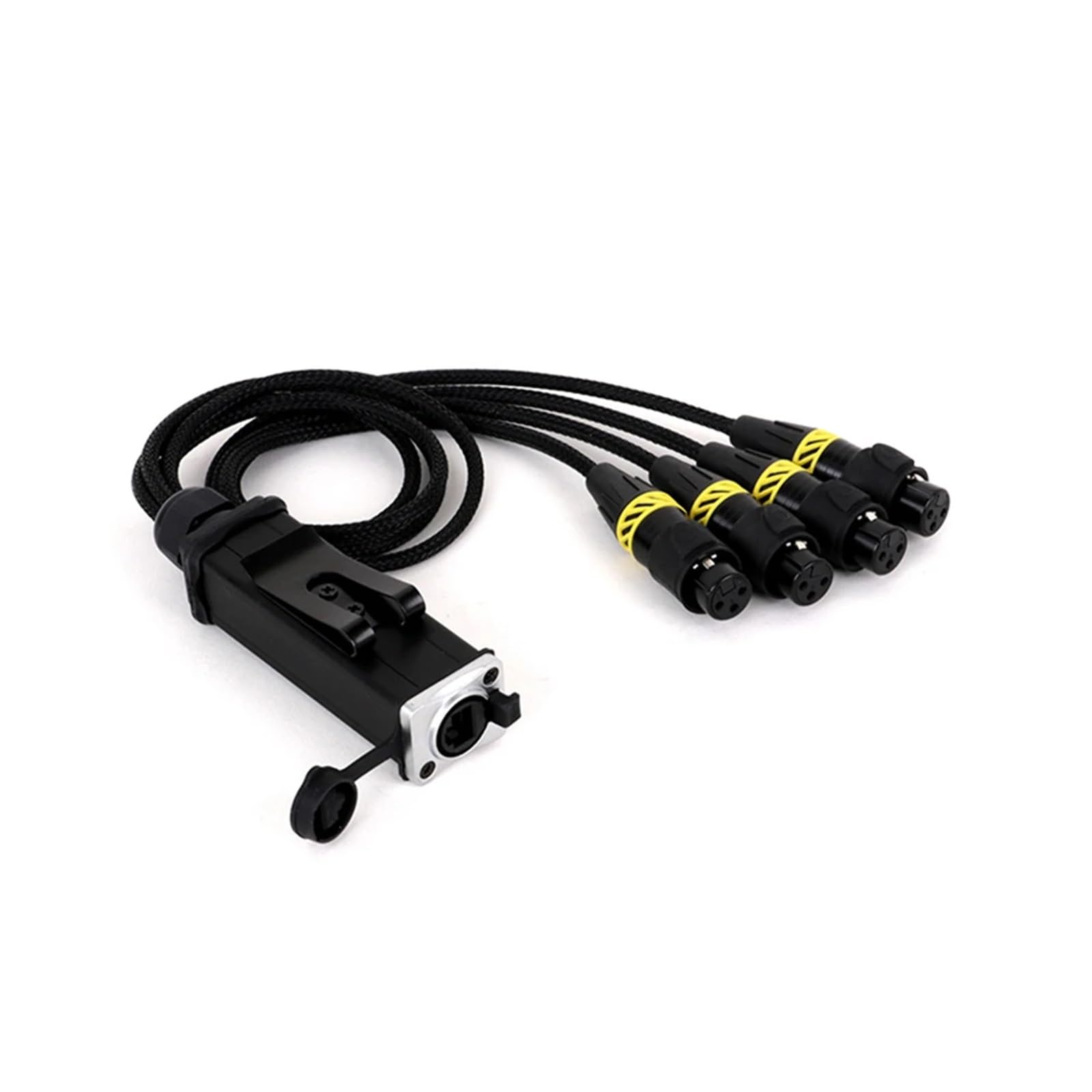 1 paio di cavi di estensione multi-rete Snake a 4 canali, 3 pin, for splitter Ethercon, maschio/femmina a RJ45 femmina.(U2005-D1030H,1m)