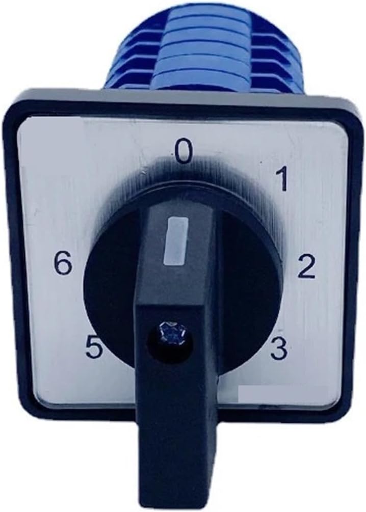 LW26-20/6 0-6 7 Positions 6 Poles 20A 660V Changeover Voltage Switching Dual-Wire Selective Control Cam Switch