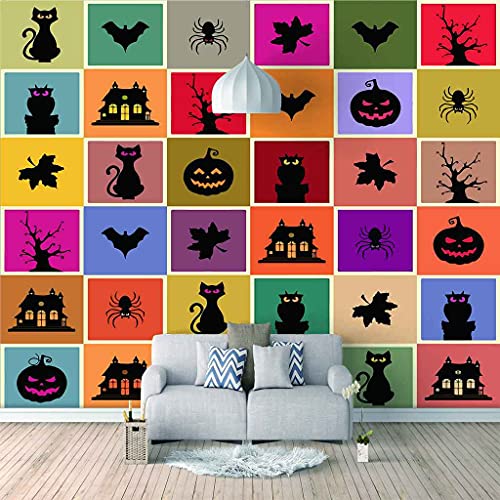 Poster Halloween 3D pour décorer une chambre d'enfant