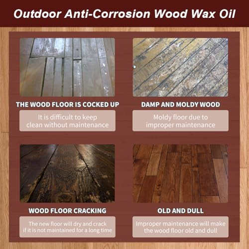 Cera de Abejas Natural,Cera para Madera,Pulimento de Cera de Abejas,Wood Wax Oil,Para el Cuidado de Muebles de Madera, Resistente Al Agua y A La AbrasióN,100 g Con Cepillo - imagen 8