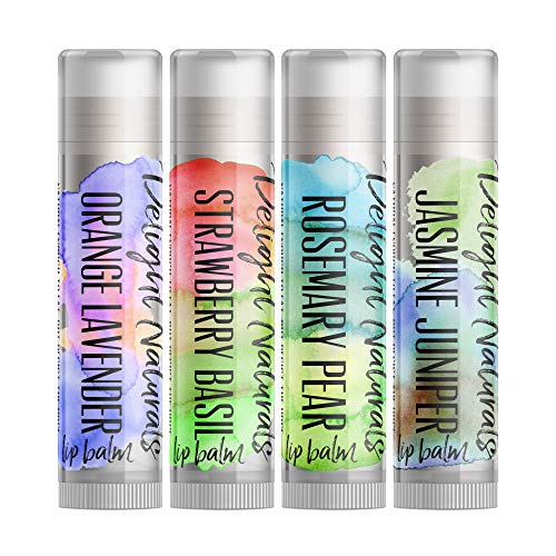 Delight Naturals Herbal Infusions Lip Balm Set #TOP2