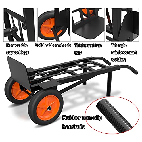 Carretilla resistente de acero para construcción 650kg miniatura 4