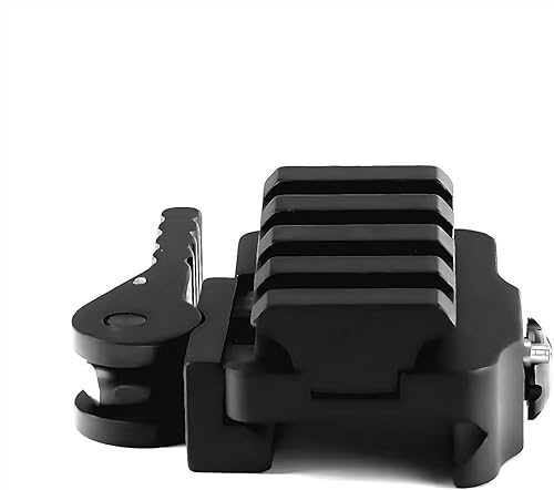 Miniatura 5 de WENGYI Caza al aire libre 0.787 in táctico liberación rápida alcance adaptador de montaje con liberación rápida desacoplamiento palanca bloqueo y 4