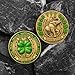 Good Luck Coin for Lottery Scratcher– Lucky Elephant & Four-Leaf Clover Design,777 Fortune Symbol,Prosperity, Success & Lucky Charm Pocket Token,Double-Sided 3D Relief Coin