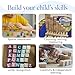 DIY Wooden Cubes 3/4-inch, Pack of 100 Small Blank Wooden Blocks, Unfinished Wood Blocks for Crafts, STEM, Dice, and Building Blocks for Stacking, by Woodpeckers