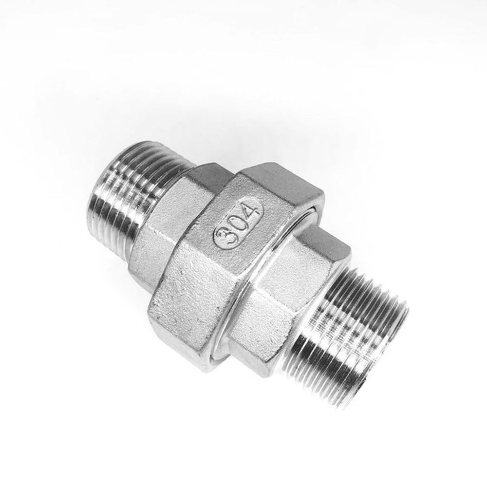 Conector de unión de acoplamiento de junta SS304 con rosca hembra y hembra de codo de 90 grados de 1/4", 1/2", 3/4", 1", 2" para tubo de 2"