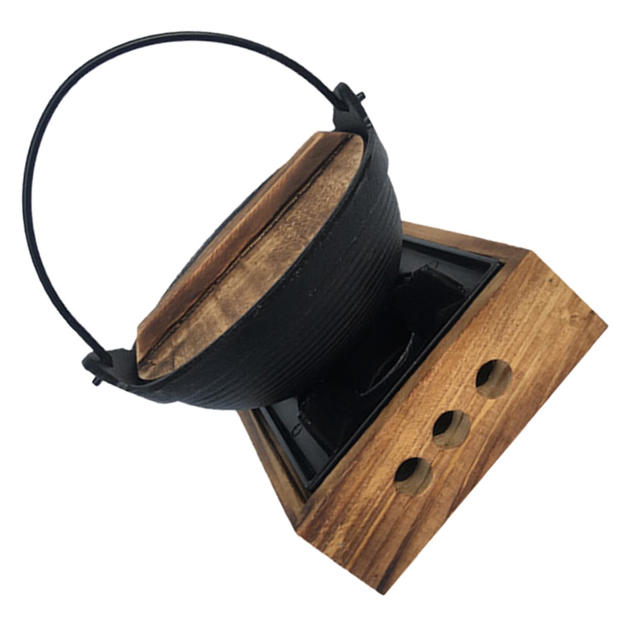 Marmite en fonte traditionnelle japonaise COLLBATH pour soupe et riz
