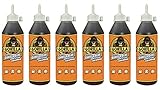 Gorilla Original Waterproof Polyurethane Glue, 18 ounce Bottle, Brown, (Pack of 6)