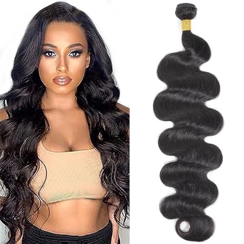Extension Cheveux Humain Premium 28 Pouce Double Weft Ondulation Souple