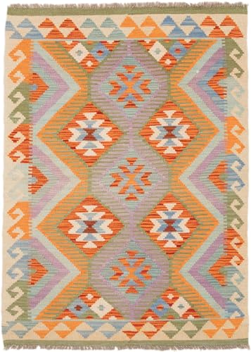 Nain Trading Kilim Afghan 85x119 Tissé à la Main Tapis d'Orient Tapis Laine