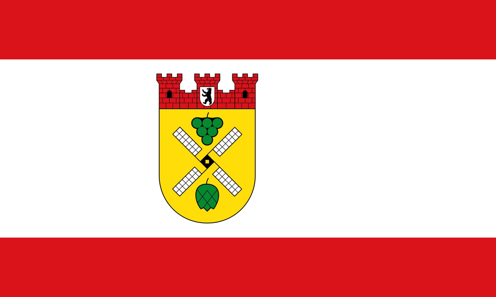 Drapeau DEU Prenzlauer Berg d'une finition supérieure et durable