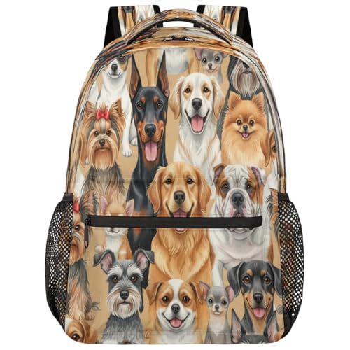 Mochila escolar de viaje ergonómica y ligera para laptop y apuntes universitarios