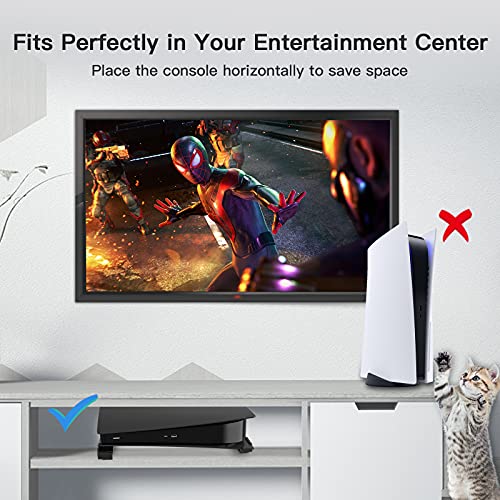 Nexigo Ps5 Accessories Horizontal Stand, [Minimalist Design], Ps5 Base Stand, Compatible With Playstation 5 Disc & Digital Editions, Black #TOP1