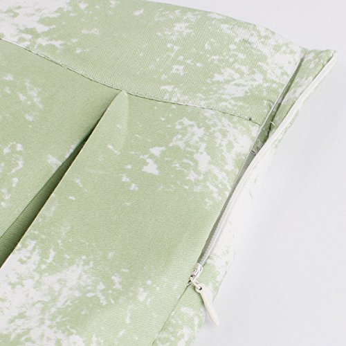 Dressever Women's Vintage A-line Printed Pleated Flared Midi Skirts Christmas Trees Large