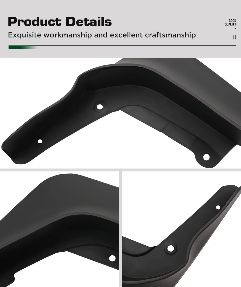 4PCS Car Mud Flaps Splash Guards Mudguards Car Mud Flaps Compatible with Geely coolray 2022 2023
