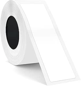 SUPVAN Etiketten Selbstklebend Wasserfest - Für T50M Drucker, 50mm, 140 Stück