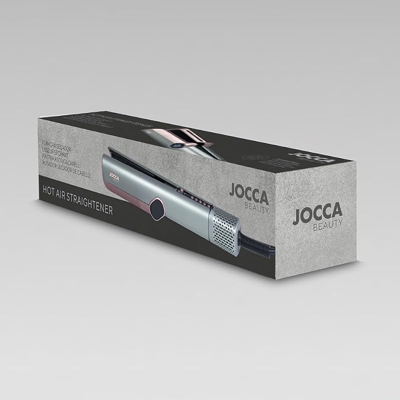 JOCCA 2az1-ben Hajszárító BLDC Motor 1000W Ionos Funkció Digitális Kijelző - Ionica Rose Grey