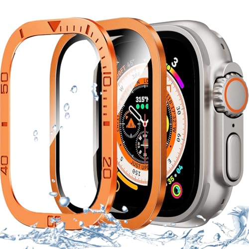 Coque Apple Watch Ultra 2 orange pour le sport et outdoor