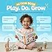Action Book: Children's Board Book for Learning Verbs For Toddlers Ages 1-4, Written by a Speech Therapist