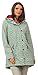 Produktbild Blutgeschwister Wild Weather Long Damen Jacke Mantel, Größe:XS, Farbe:Grün (venive Wave)