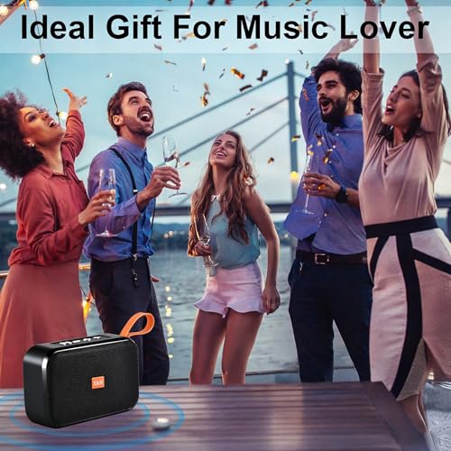 Image of Portable Bluetooth Speakers, Wireless Bluetooth Speaker, Deep Bass, Outdoor Speakers with Handle, Supports TF Card for Outdoor