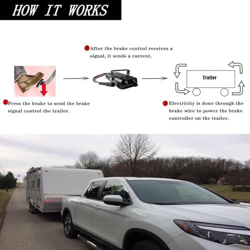 Timilge WV-X-BC06 Proportional Trailer Brake Controller thumb #5