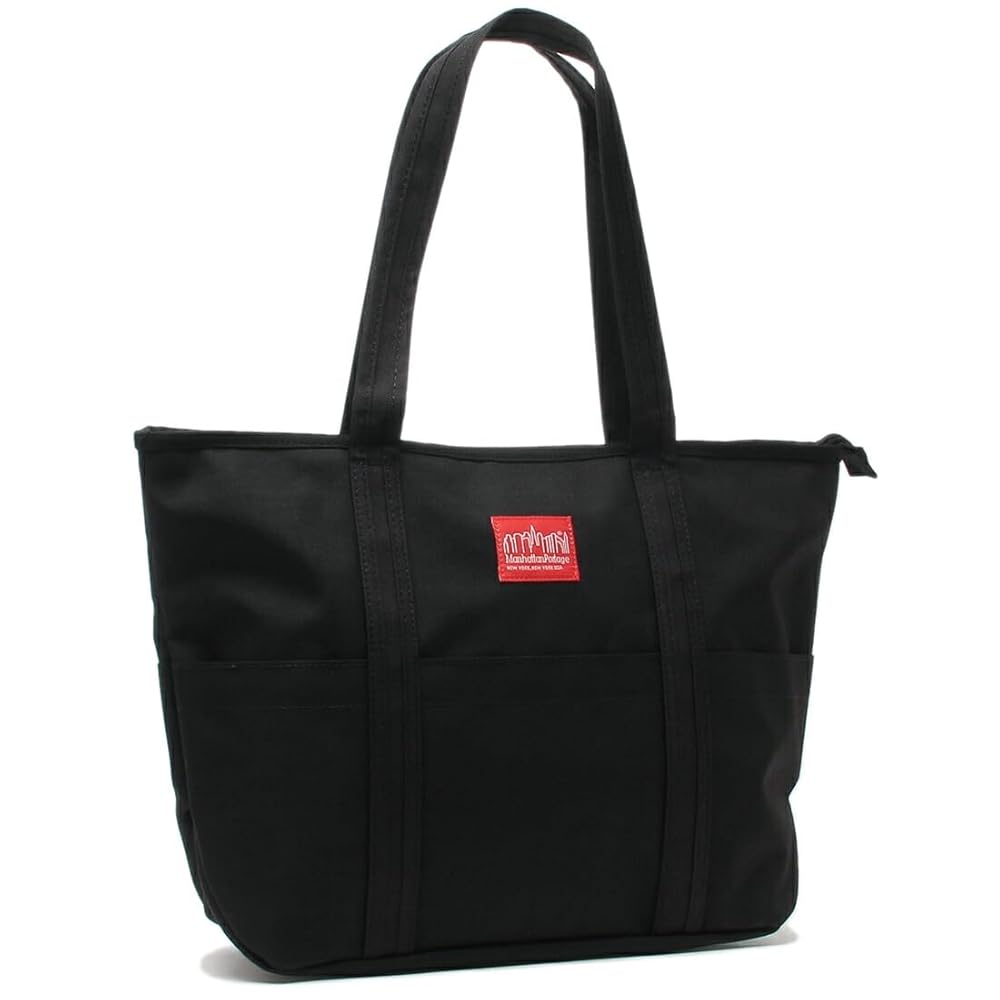 マンハッタンポーテージ トートバッグ トンプキンス ト－トバッグ ブラック Tompkins Tote Bag (MD) Flight Nylon Backing | Manhattan