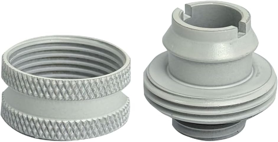 dracaena.io 6 Pack G1/4" to 1/2" ID, 3/4" OD Compression Fitting for Soft Tubing, 20.5mm Height, Nickel-Plated Brass, Leak-Proof O-Ring, White