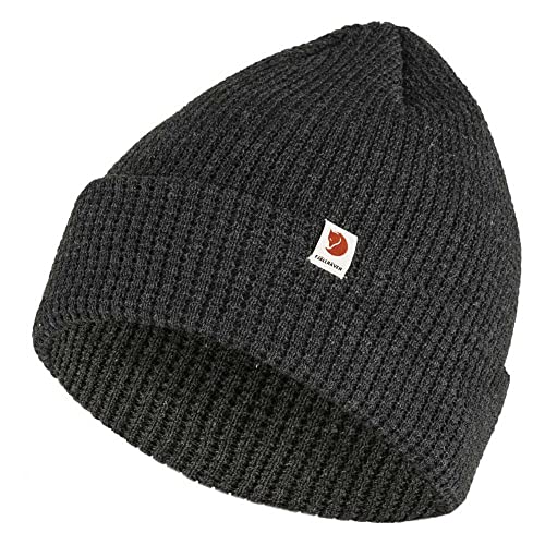 Fjällräven Unisex Tab Hat Beanie-Mütze, Dark Grey, Einheitsgröße EU
