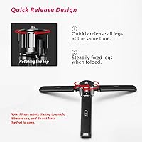 Vista 3 de Mini trípode de aluminio resistente, trípode de mesa de escritorio para cardanes DSLR, Zhiyun Weebill/Crane/Lab, DJI Ronin S/SC/RS/RSC Series, Osmo