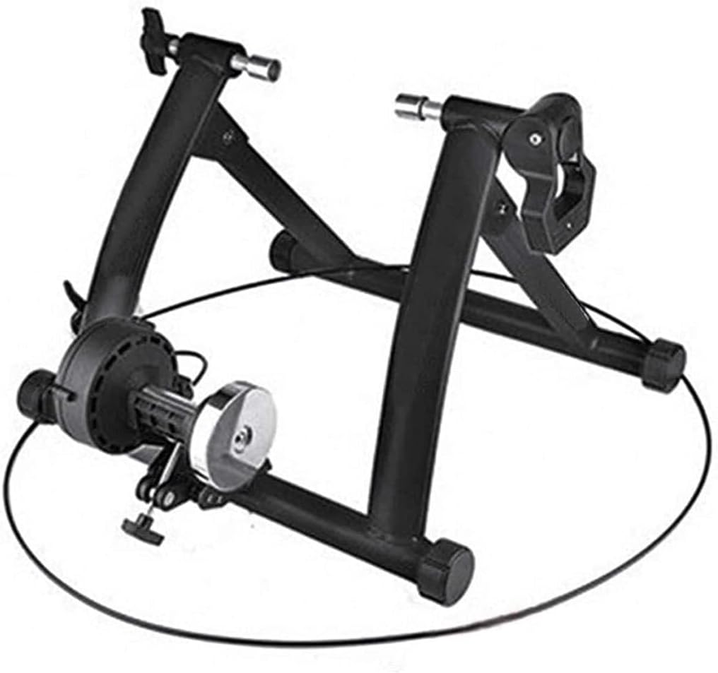 Bike Trainer Stand, Indoor Turbo Bike Trainer Resistance Bicycle Trainer Indoor Home Riding Training Cycling Exercise Bike Stand,