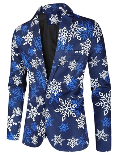 Men's Christmas Suit Slim Fit 3 Piece Suit Set Xmas Holiday Party Tuxedo Suits Man Suit Set2