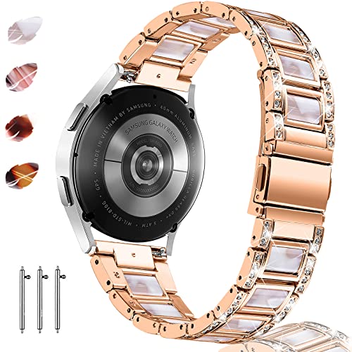 Bracelet montre Galaxy Watch 7 6 chic résine étincelante NINKI pour vos soirées
