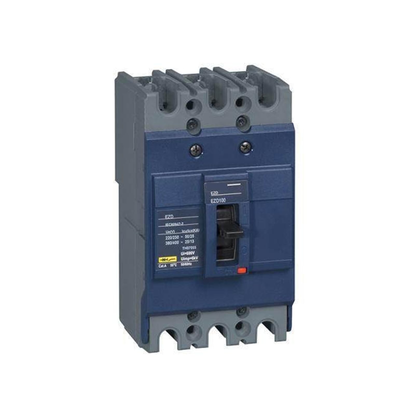 Disjoncteur EZD160E3100N 3P 100A 25kA contre les surcharges - 2
