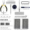 Kit de reparación de llantas AUTOWN - 68 piezas, kit de tapones para llantas de servicio pesado, herramientas universales de reparación de llantas para arreglar pinchazos y parches para llantas planas para auto, motocicleta, camioneta, ARB, ATV, tractor, RV, SUV, remolque 4