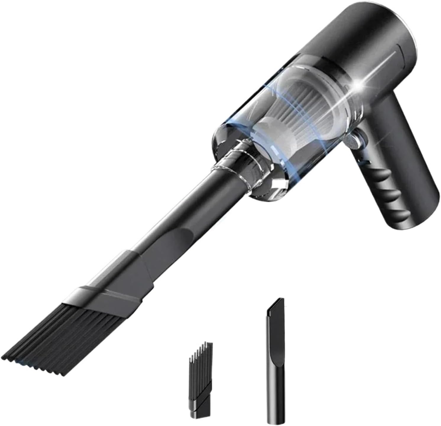 Fit for 120W Wireless Vacuum Cleaner for Home and Car - Dual Use, Compact & Portable Design, Black