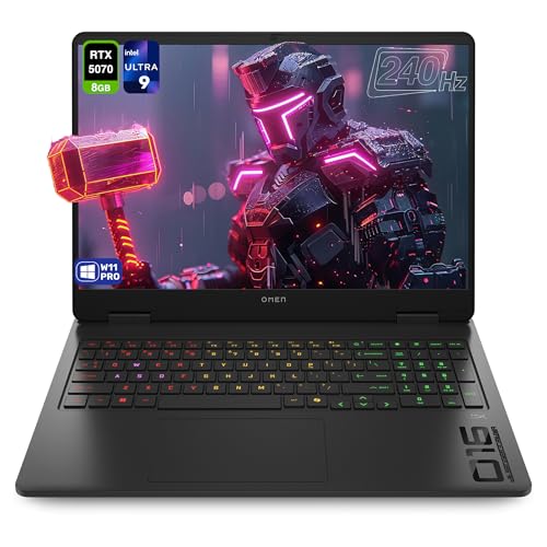 HP OMEN Slim 16 �Q�[�~���O�m�[�g�p�\�R�� Intel Ultra 9-285H 64GB DDR5 RAM 4TB PCIe SSD 16�C���` WQXGA (2560 x 1600) 240Hz �f�B�X�v���C Nvidia G-Force