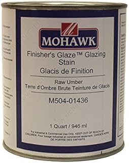 Finisher's Glaze Glazing Stain - M50401436 - Finish Raw Umber, Size 32 oz