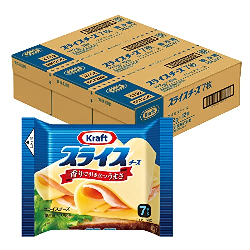 【Amazon.co.jp限定】クラフト スライスチーズ 7枚入り×36袋 | 森永乳業 Kraft チーズ 【クール便】
