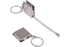 Retractable Keychain Tape Measure - Compact and Convenient
