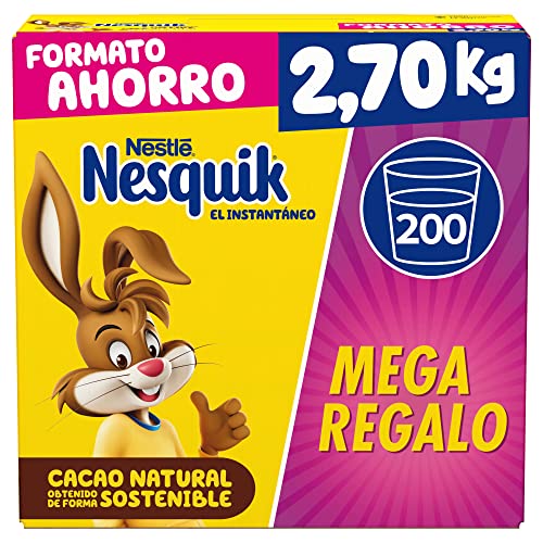 Nesquik NESTLÉ Instantâneo cacau solúvel 2,7 kg estojo, 1 unidade, modelo sortido (embalagem de 2)