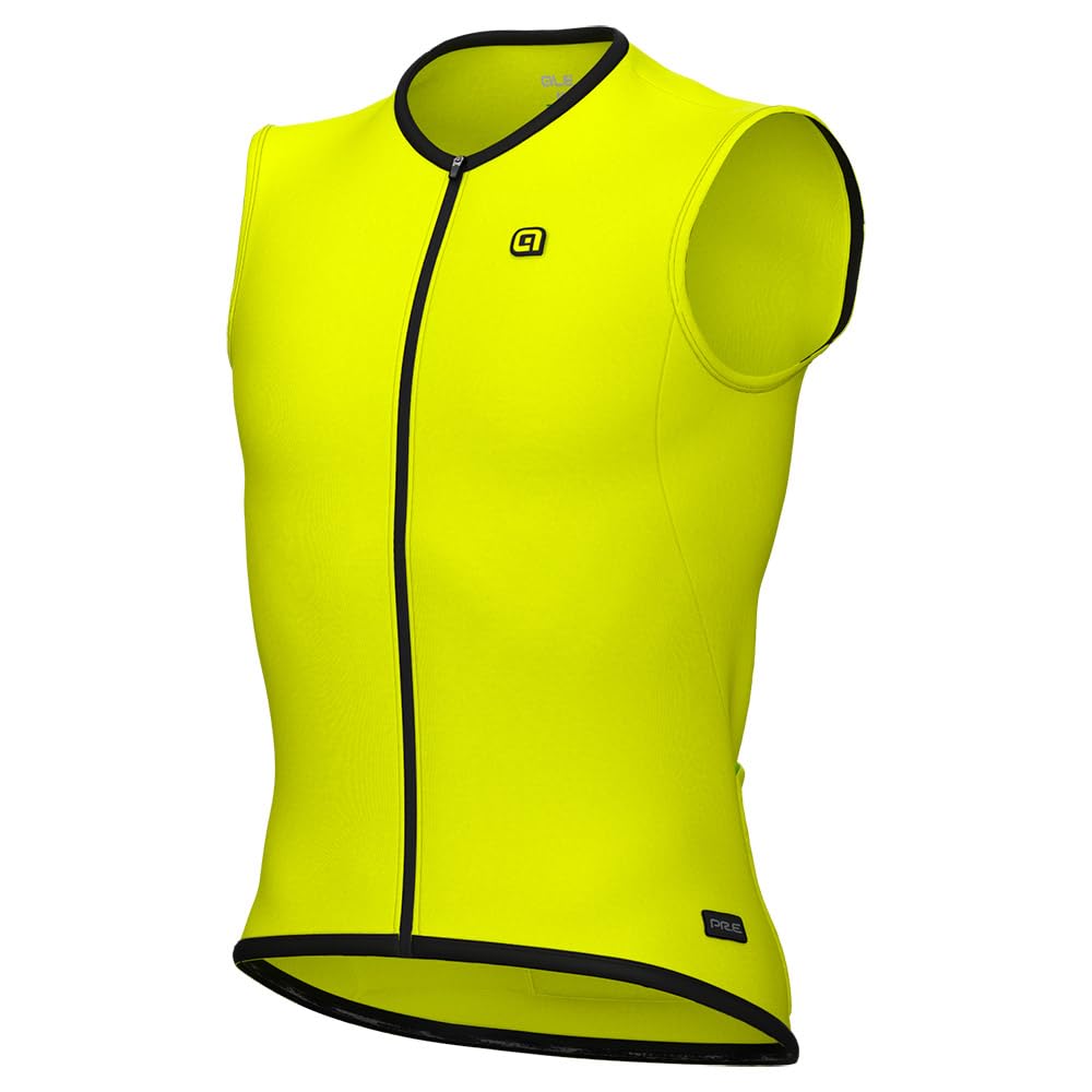 Alé Men's PR-E Thermo 2.0 Gilet, Fluo Yellow, S