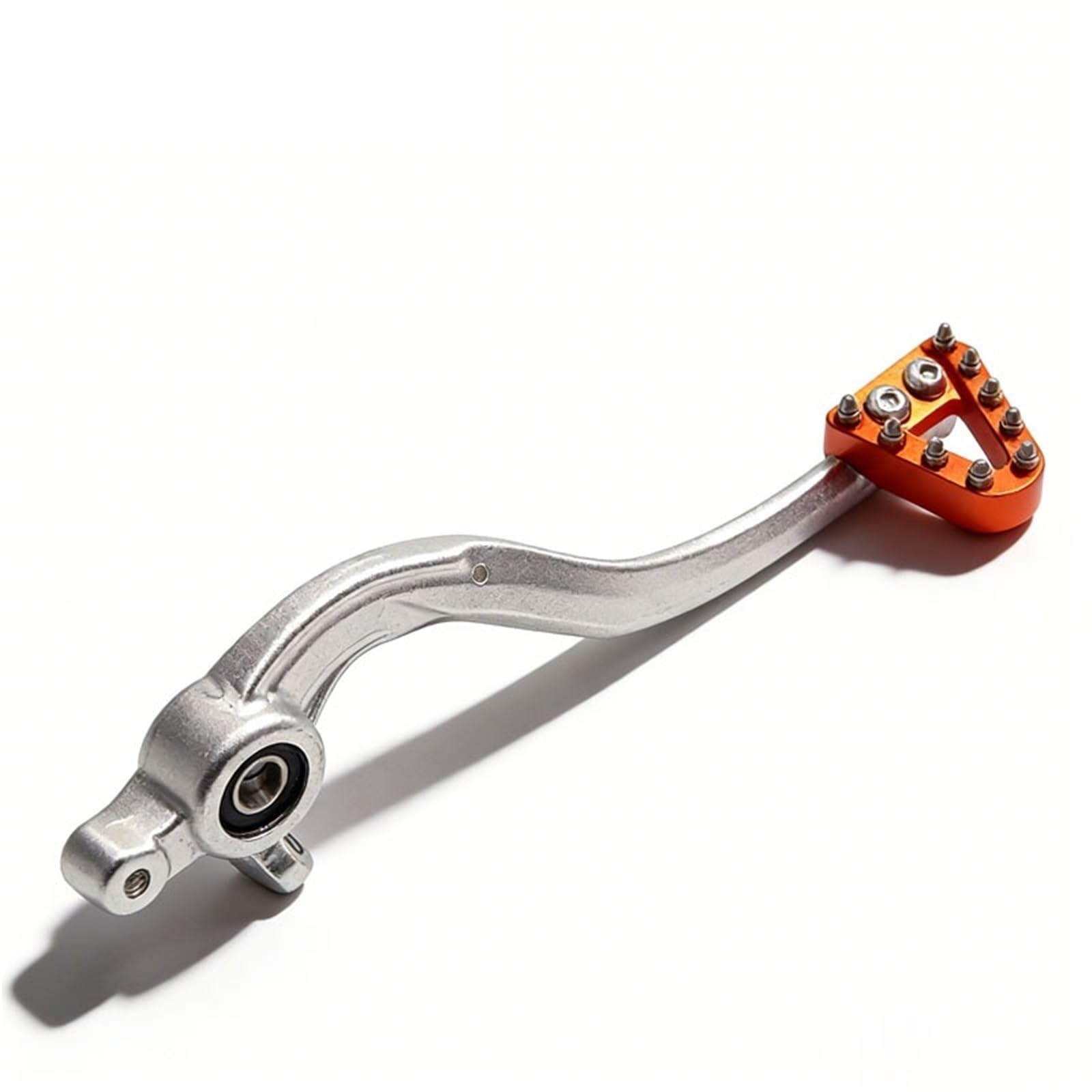 Tarcza hamulcowa do motocykla Pasuje do dźwigni hamulca tylnego pedału Husq&varna CNC akcesoriów motocyklowych sprzęt precyzyjnie obrobiony(Black orange-02)