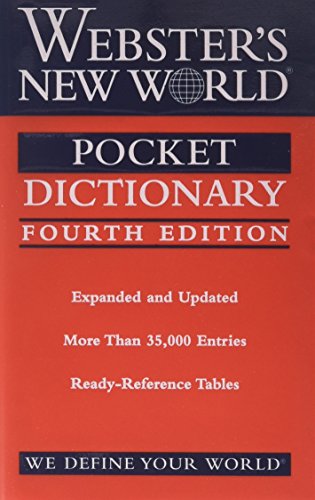 Webster's New World Pocket Dictionary, Fourth Edition