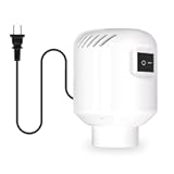 Electric Pump for Vacuum Storage Bags Travel Vacuum Pump for Various Vacuum Seal Bags Portable Vacpack Air Pump for Compression Clothing Blanket Luggage White&lpar;Storage Bag Not Included&rpar;
